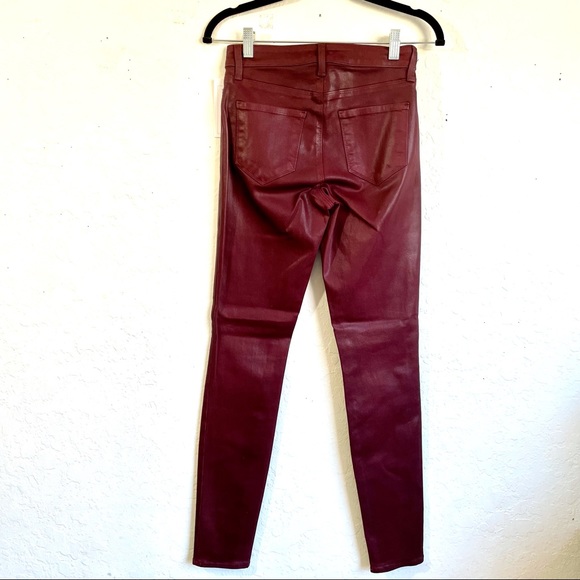 L’Agence Margot High Rise Coated Skinny Jeans - Picture 9 of 12